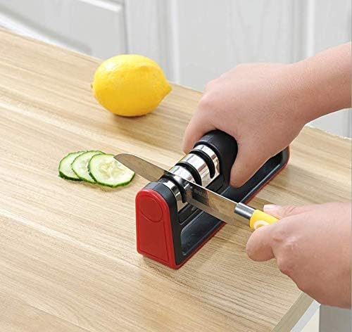 AFILADOR DE CUCHILLO ROJO