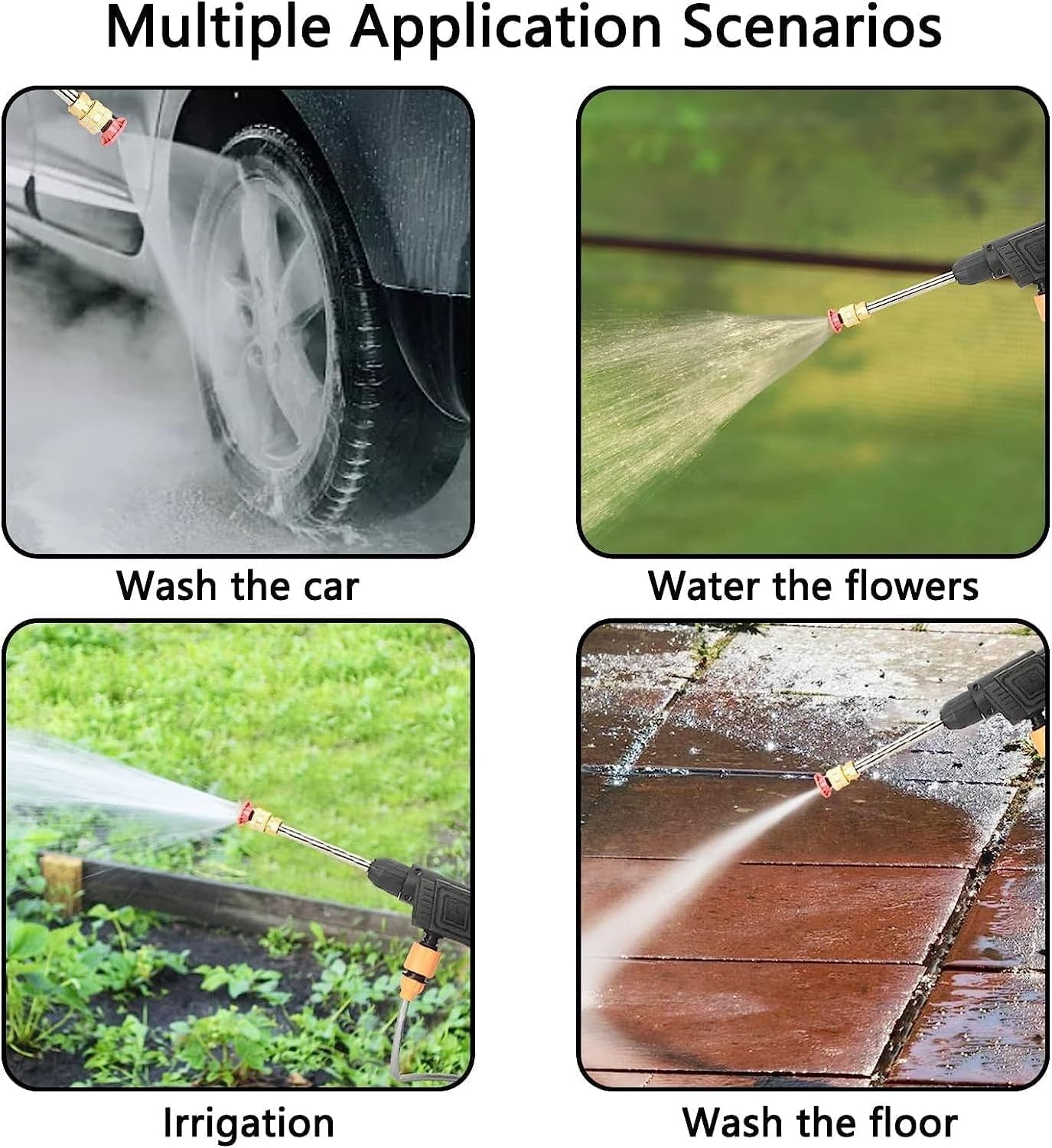 HIDROLAVADORA 2 BATERIAS 1 BATERIA 48V + 1 BATERIA 48V