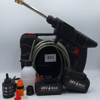 HIDROLAVADORA 2 BATERIAS 1 BATERIA 48V + 1 BATERIA 48V
