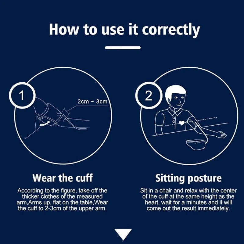 TENSIOMETRO DIGITAL DE BRAZO AUTOMÁTICO A PILAS
