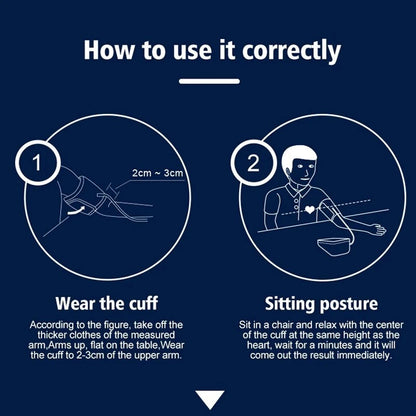 TENSIOMETRO DIGITAL DE BRAZO AUTOMÁTICO A PILAS